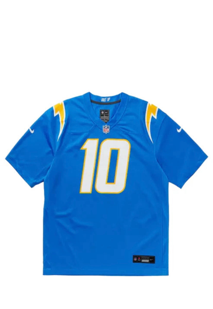 NFL LOS ANGLES CHARGERS HOME GAME JERSEY JUSTIN HERBER #10