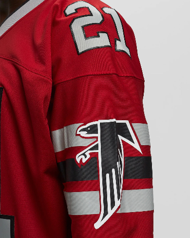 NFL LEGACY JERSEY ATLANTA FALCONS 1989 DEION SANDERS #21