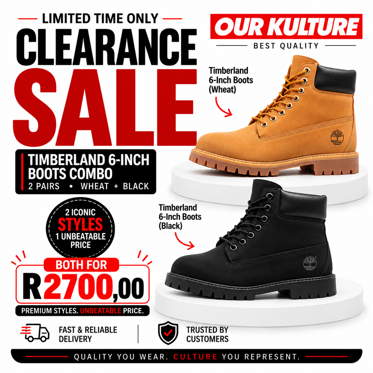 Timberland Combo