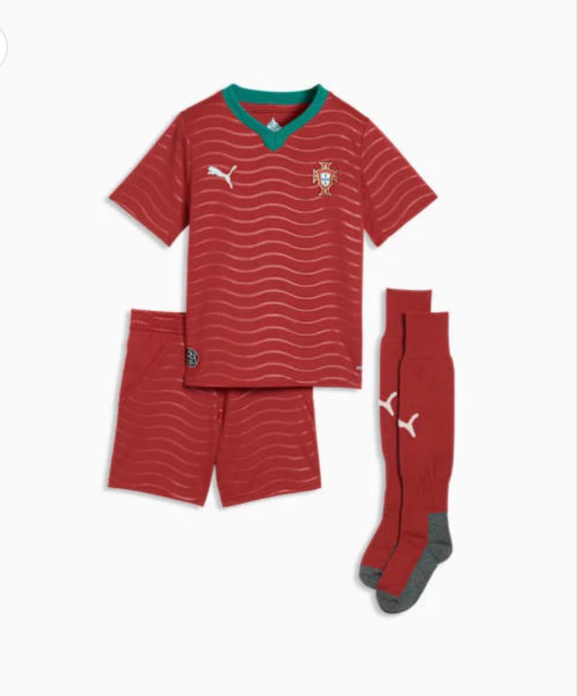 Portugal 26 Home Youth Full Kit