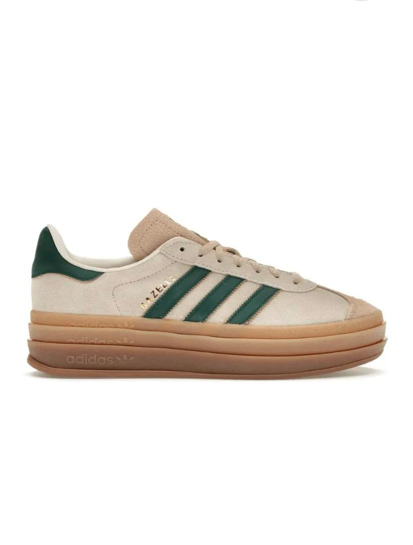 Adidas Gazelle Bold "Cream Collgiate/Green