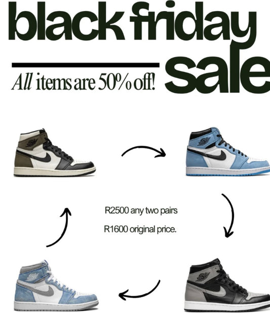 Any 2 Jordan 1’s