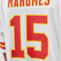 NFL KANSAS CITY CHIEFS ROAD GAME JERSEY PATRICK MAHOMES #15