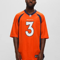 NFL DENVERR BRONCOS RUSSELL WILSON 3 HOME GAME JERSEY