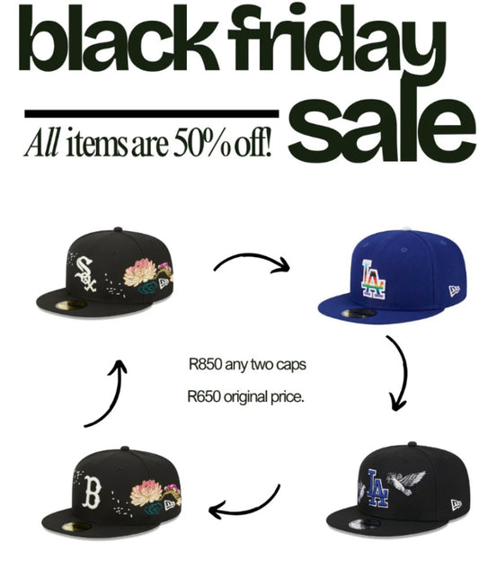 Any 2 Fitted Caps