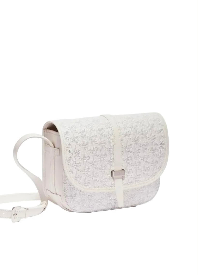 Goyard Belvedere Pm White