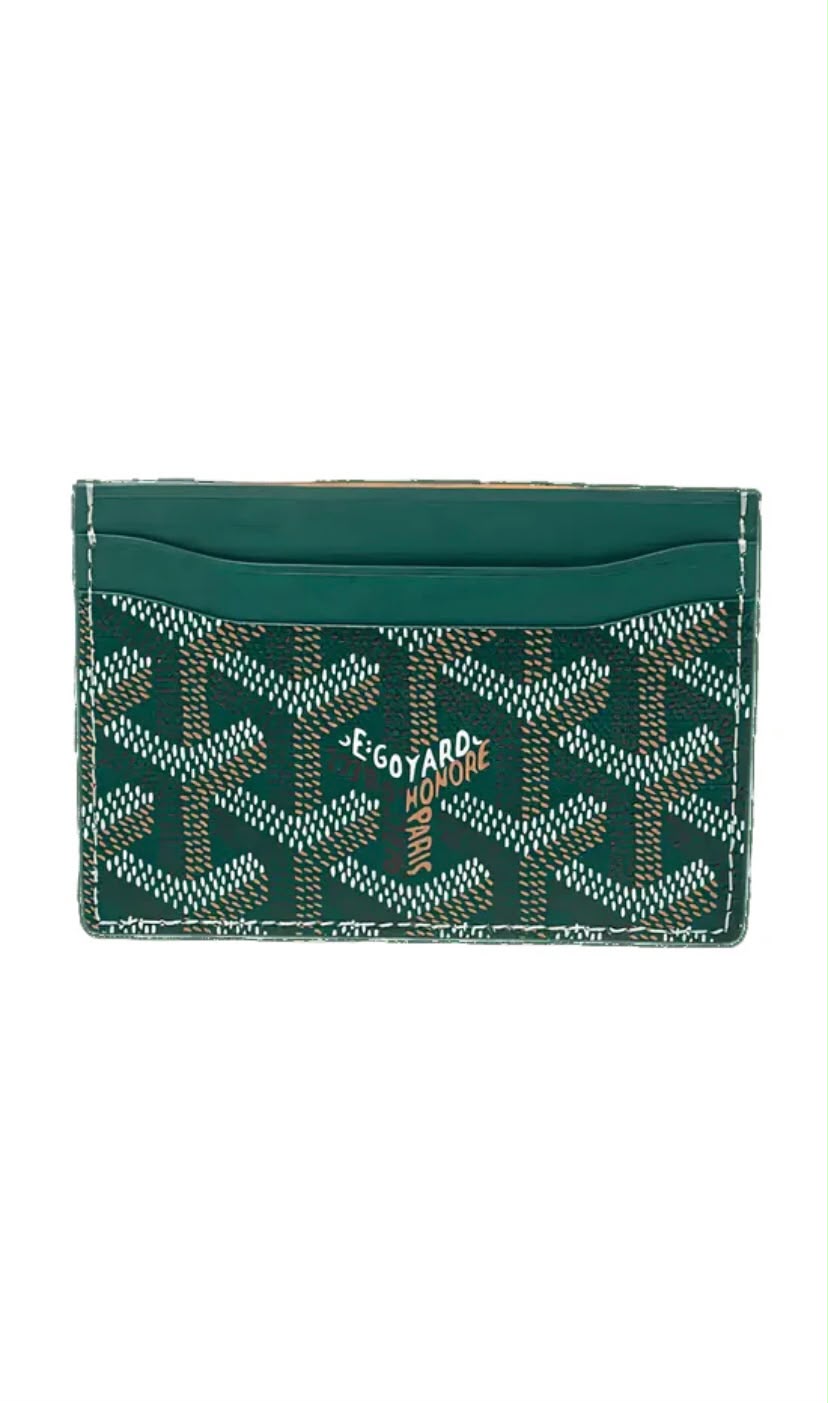 Goyard Saint Sulpice Card Wallet Green