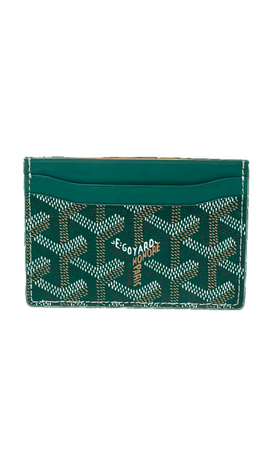 Goyard Saint Sulpice Card Wallet Green