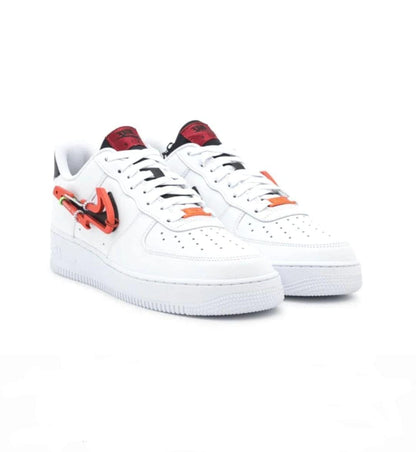 Air Force 1 Low Carabiner Swoosh 'Red/White"